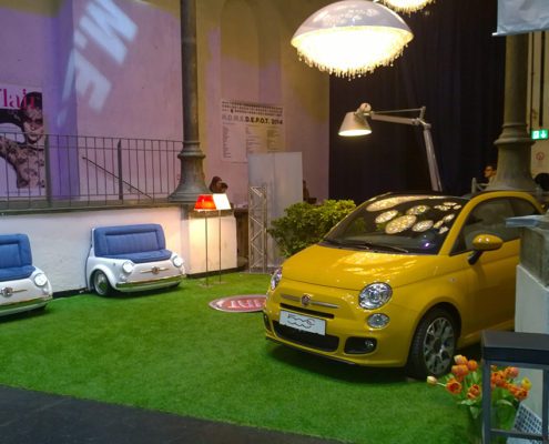 Messeauftritt Werbeauftritt Promotion Fiat frei-stil Events