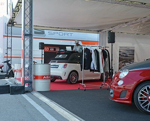 Abarth Messeauftritt Promotion Kärnten Klagenfurt Österreich