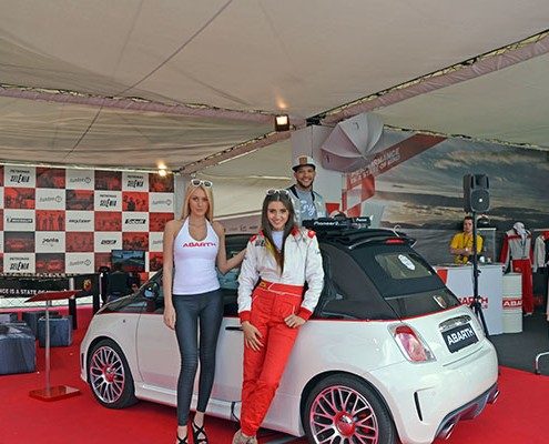 Abarth Messeauftritt Promotion Kärnten Klagenfurt Österreich