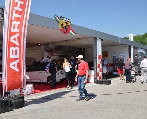 Abarth Messeauftritt Promotion Kärnten Klagenfurt Österreich