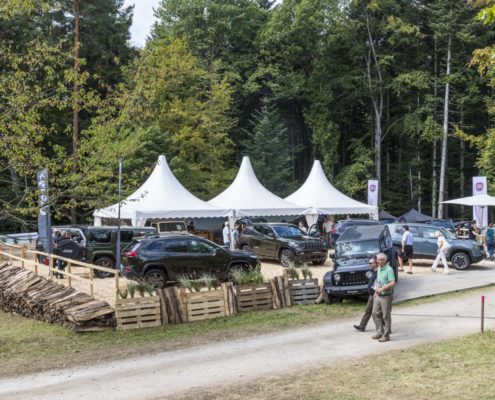 Messeauftritt Event Fahrzeuge Messestand