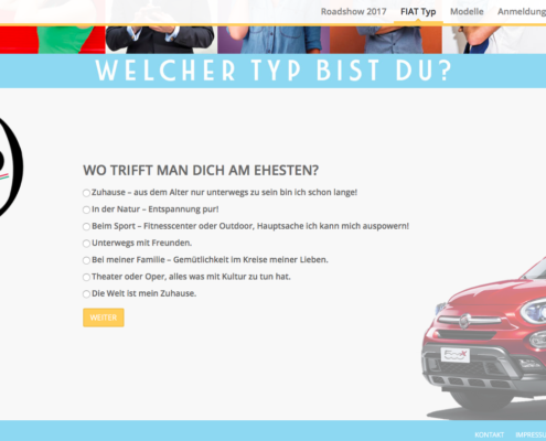 Website Webdesign Probefahrten Buchungstool Homepage CRM Leadmanagement