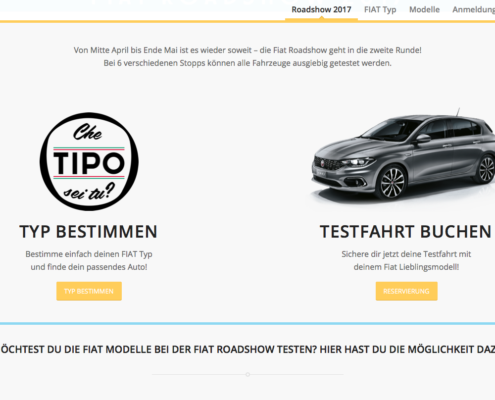 Website Webdesign Probefahrten Buchungstool Homepage CRM Leadmanagement
