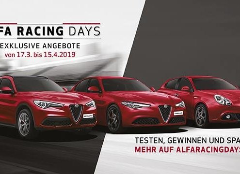 Alfa Romeo Racing Days Probefahrten